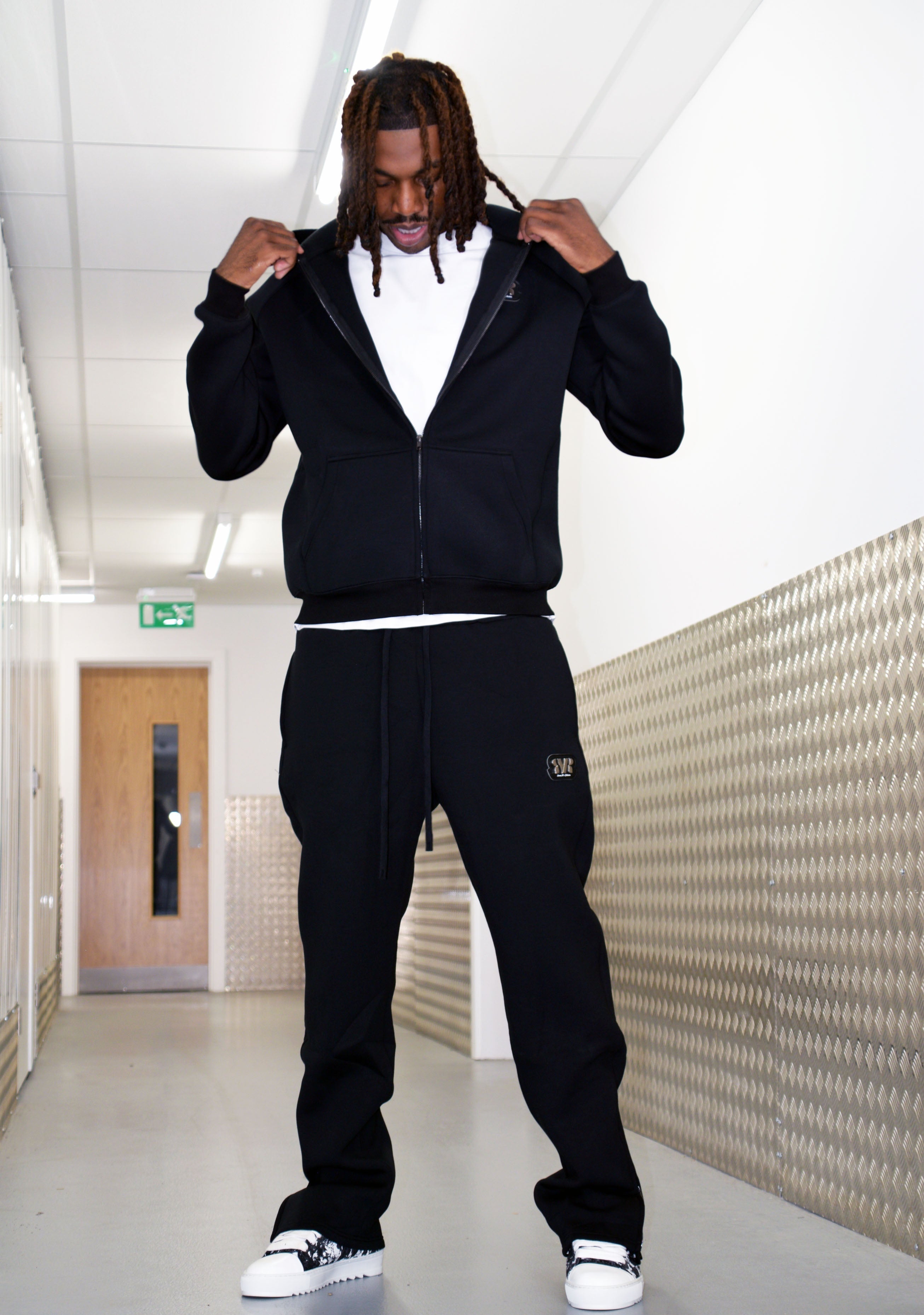 RVR Noir Luxe 25's Collection Zip Hoodie