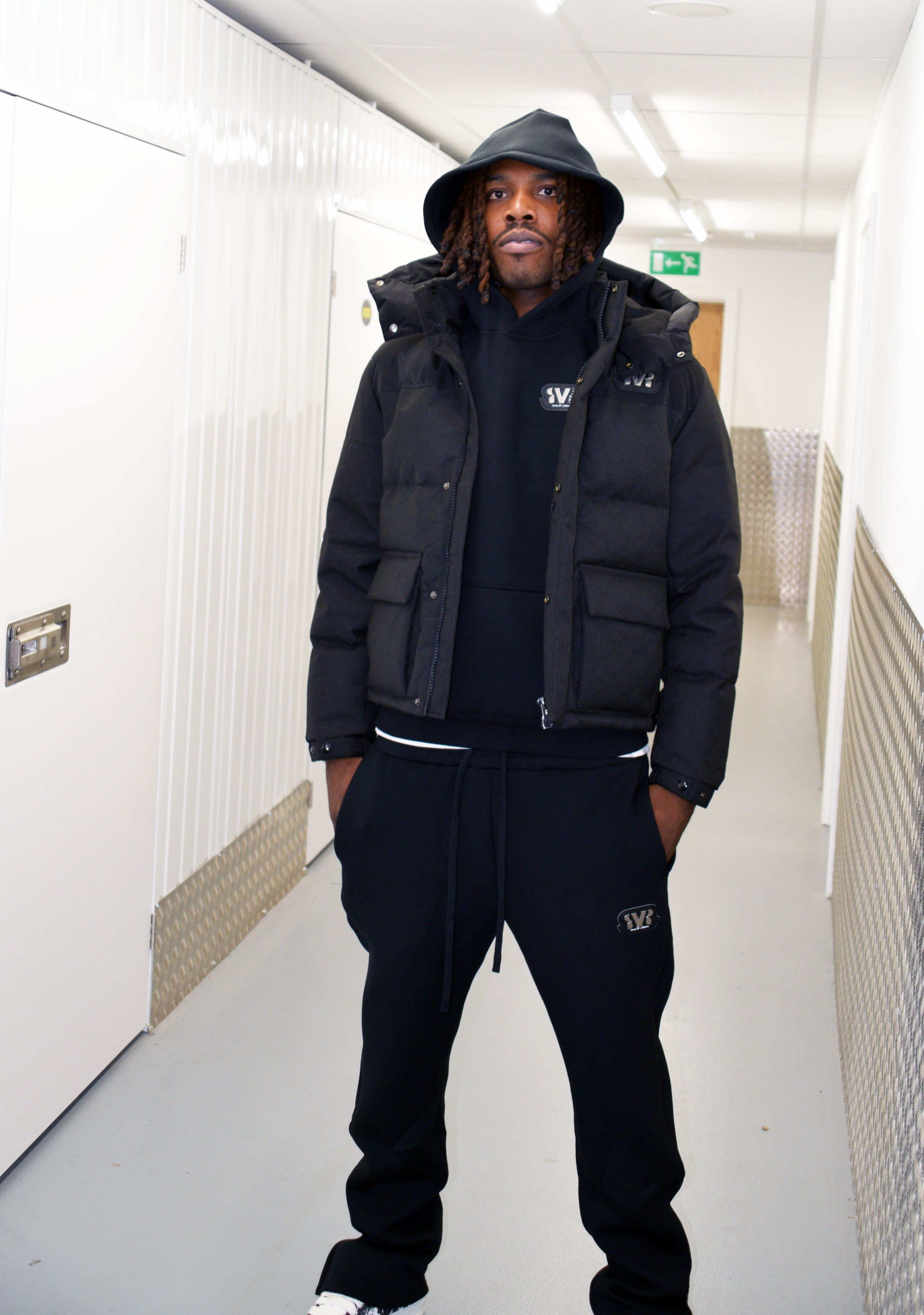 RVR Noir Luxe 25's Collection tracksuit