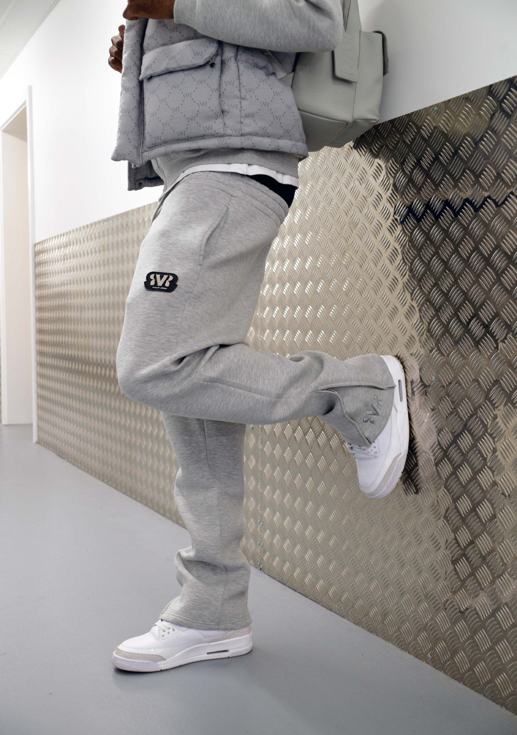 RVR Gris Luxe 25's Collection Zip up Tracksuit