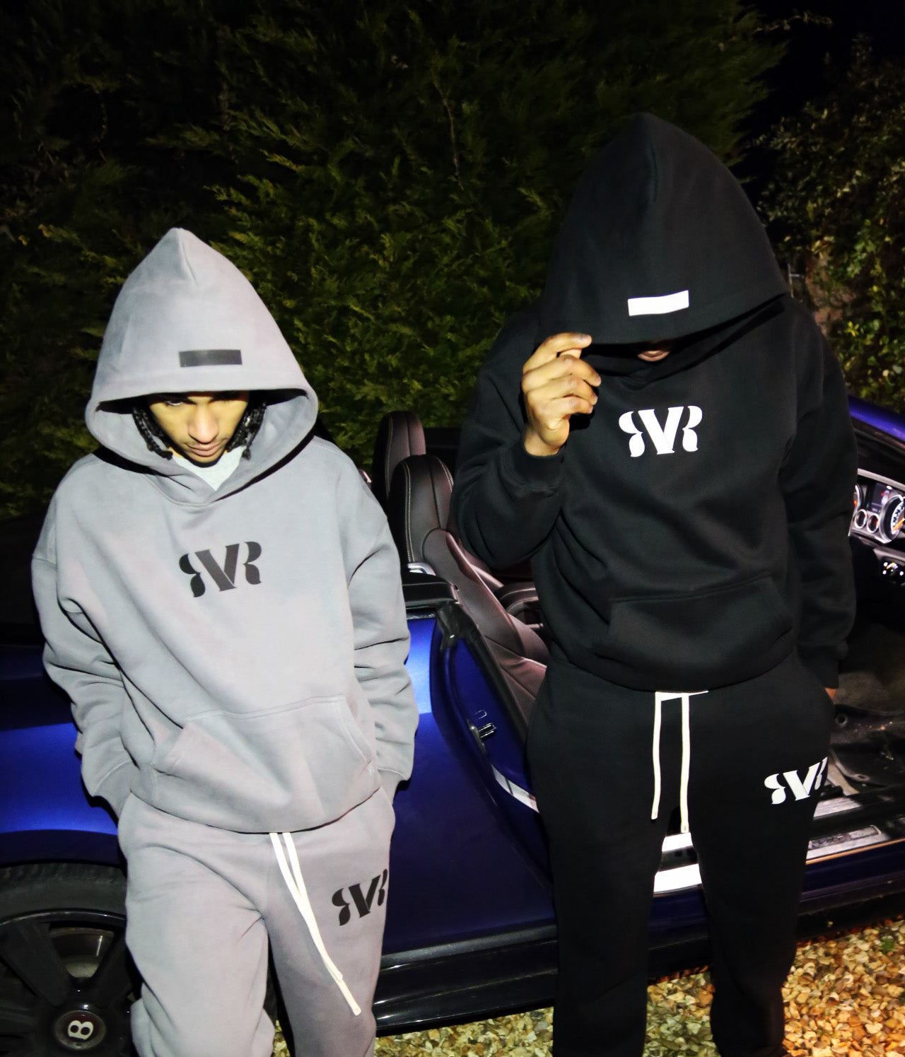 Oversized RVR Tracksuit 24's Black