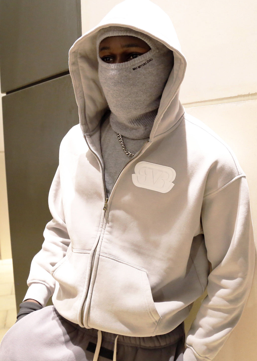 Limited edition Oversized RVR 24's collection Zip Hoodie