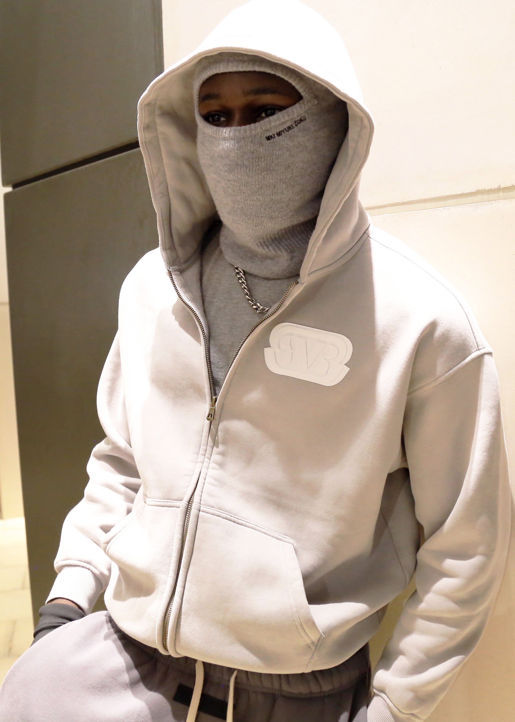 Limited edition Oversized RVR 24's collection Zip Hoodie