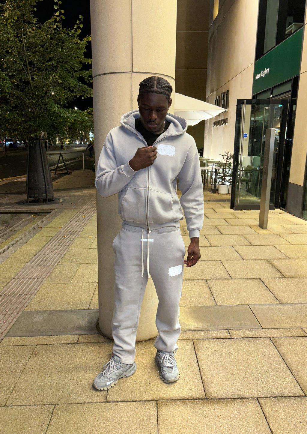 Limited edition Oversized RVR 24's collection Grey Joggers