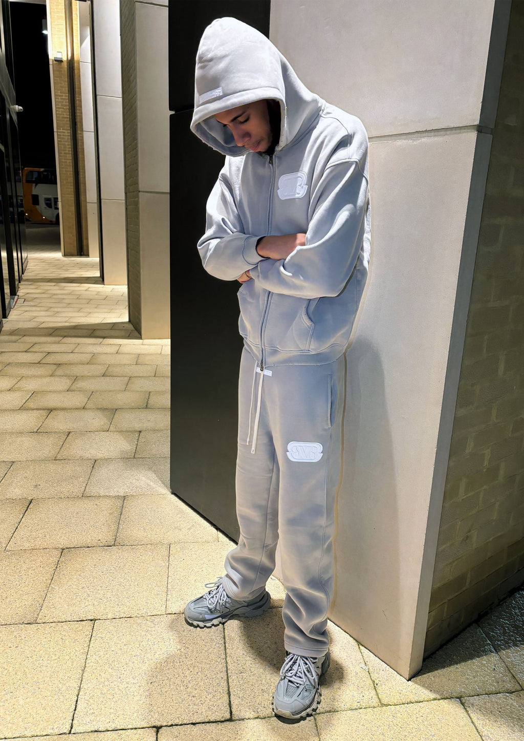 Limited edition Oversized RVR 24's collection Grey Joggers